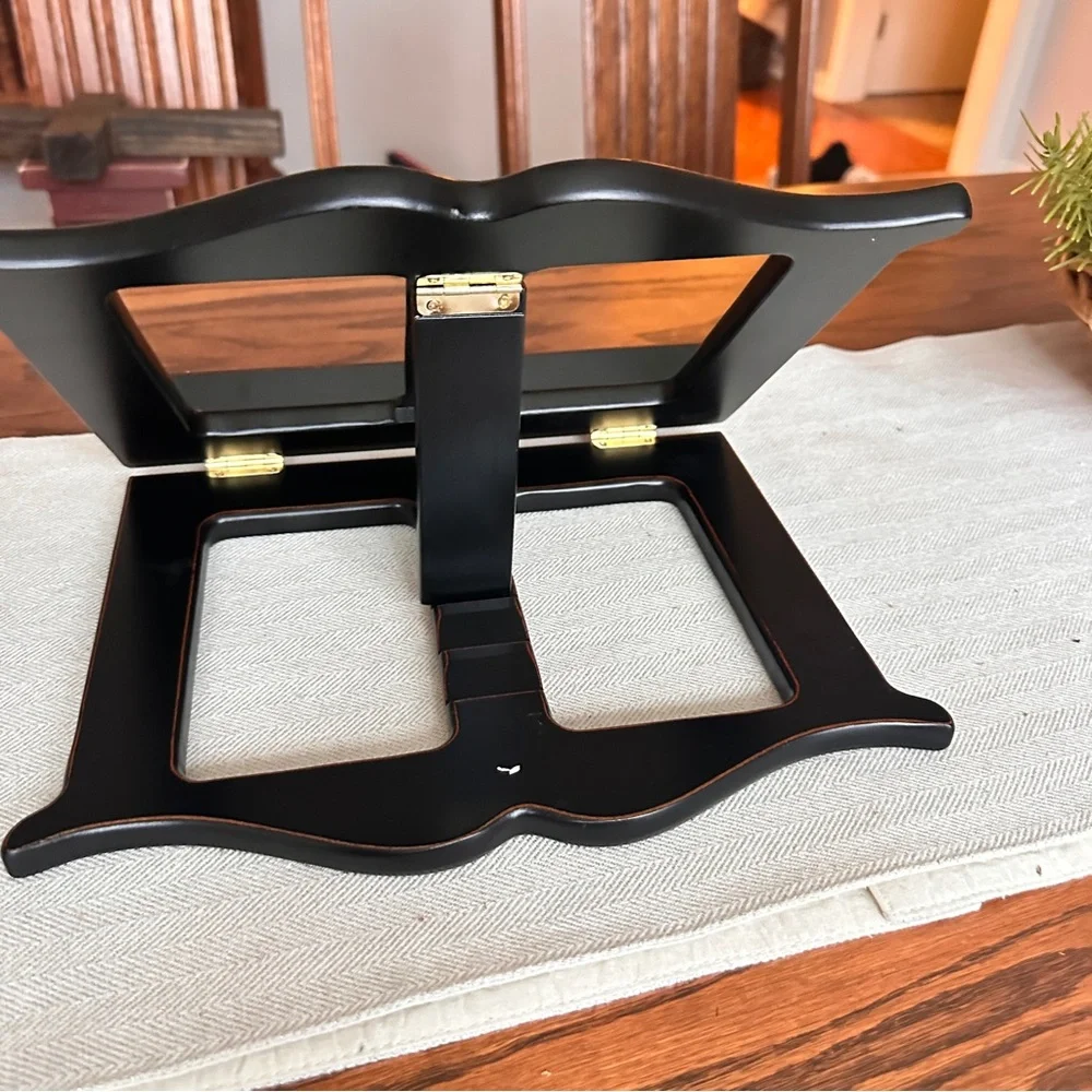 Hobby Lobby Black wood Picture/Book Stand